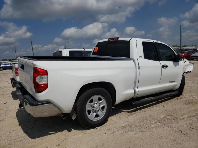 5TFRM5F13KX144905 - 2019 TOYOTA TUNDRA DOUBLE CAB SR/SR5 WHITE photo 3