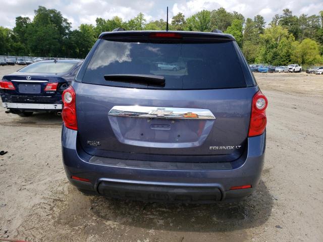 2GNALPEK4D6174947 - 2013 CHEVROLET EQUINOX LT BLUE photo 6