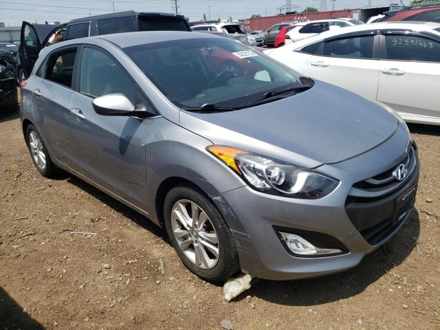 KMHD35LH7EU196215 - 2014 HYUNDAI ELANTRA GT SILVER photo 4