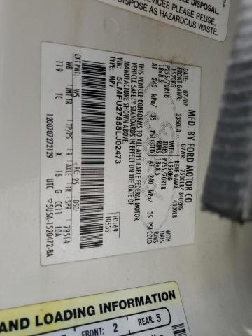 5LMFU27558LJ02473 - 2008 LINCOLN NAVIGATOR თეთრი ფოტო 14