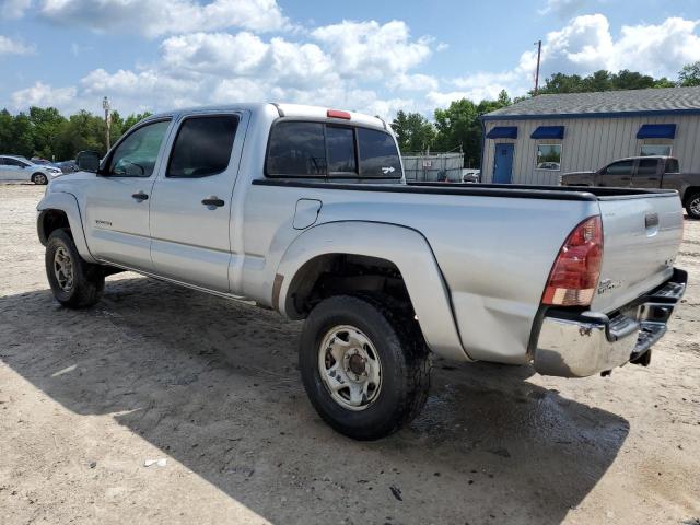 5TEMU52N35Z015739 - 2005 TOYOTA TACOMA DOUBLE CAB LONG BED SILVER photo 2