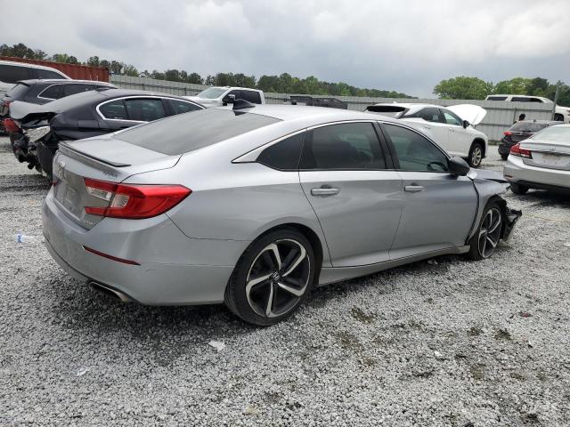 1HGCV1F38MA118613 - 2021 HONDA ACCORD SPORT SILVER photo 3