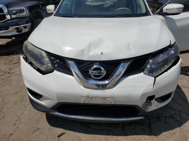 5N1AT2MV4FC854151 - 2015 NISSAN ROGUE S WHITE photo 12