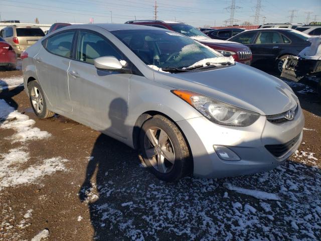 5NPDH4AE3DH162239 - 2013 HYUNDAI ELANTRA GLS SILVER photo 4