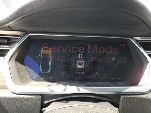5YJSA1H19EFP36257 - 2014 TESLA MODEL S Gümüş foto 9
