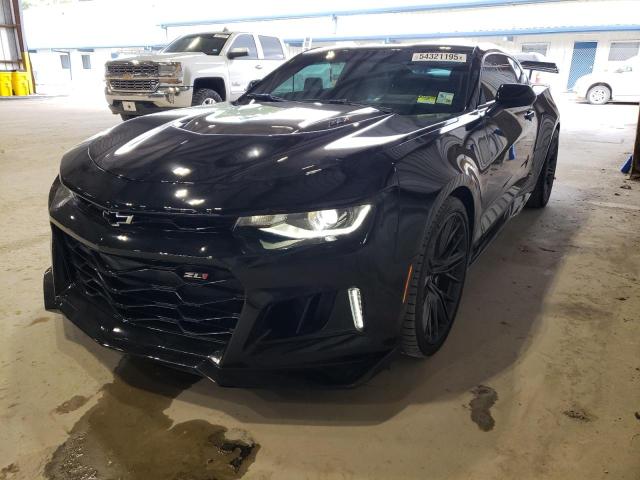 1G1FE1R71K0103425 - 2019 CHEVROLET CAMARO SS BLACK photo 1