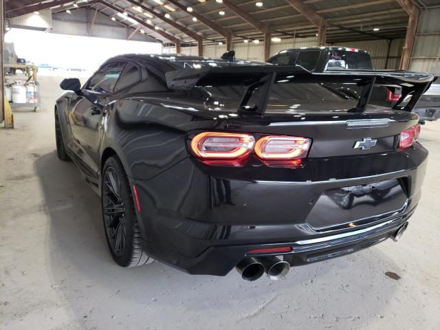 1G1FE1R71K0103425 - 2019 CHEVROLET CAMARO SS BLACK photo 2