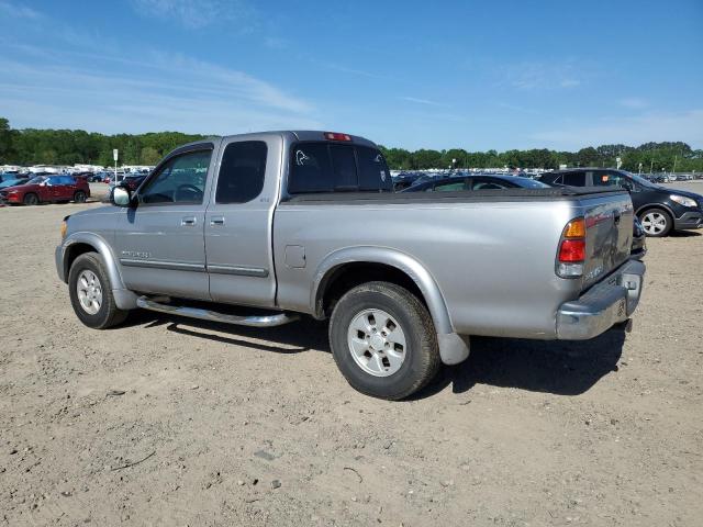 5TBRT34124S449629 - 2004 TOYOTA TUNDRA ACCESS CAB SR5 GRAY photo 2