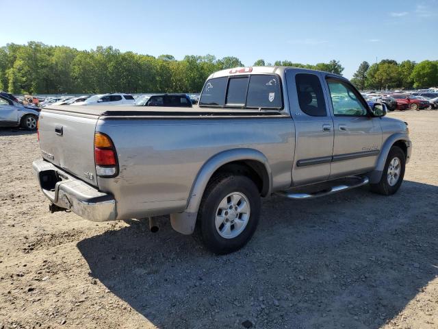 5TBRT34124S449629 - 2004 TOYOTA TUNDRA ACCESS CAB SR5 GRAY photo 3