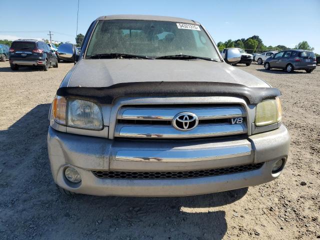 5TBRT34124S449629 - 2004 TOYOTA TUNDRA ACCESS CAB SR5 GRAY photo 5