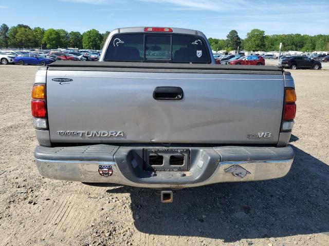 5TBRT34124S449629 - 2004 TOYOTA TUNDRA ACCESS CAB SR5 GRAY photo 6