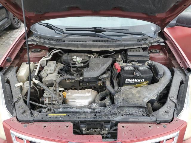 JN8AS5MT2AW005672 - 2010 NISSAN ROGUE S RED photo 12