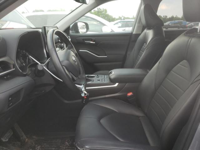 5TDGZRBH9NS183236 - 2022 TOYOTA HIGHLANDER XLE فضي صورة 7