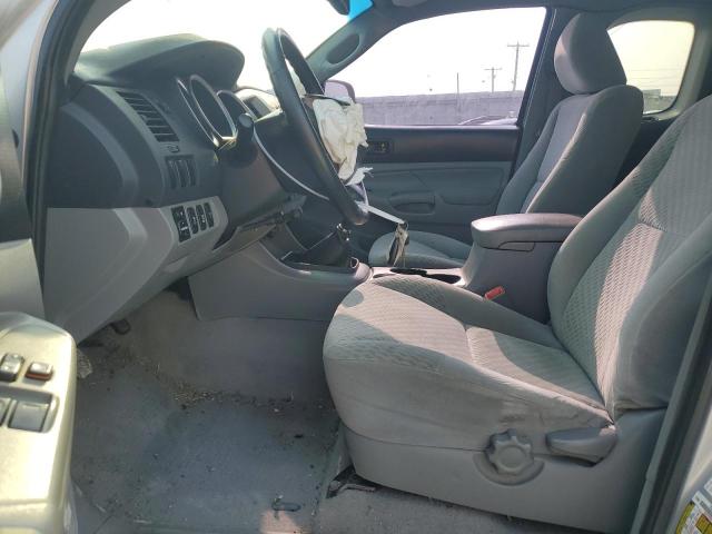 5TFUX4EN5BX005763 - 2011 TOYOTA TACOMA ACCESS CAB ვერცხლისფერი ფოტო 7