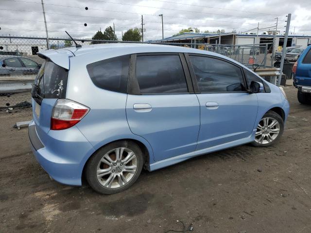 JHMGE88659S013494 - 2009 HONDA FIT SPORT BLUE photo 3