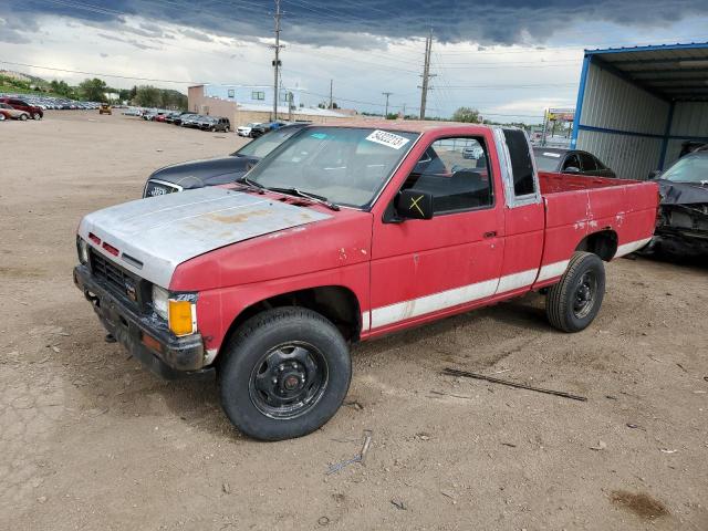 JN6ND16Y3GW003587 - 1986 NISSAN D21 KING CAB RED photo 1