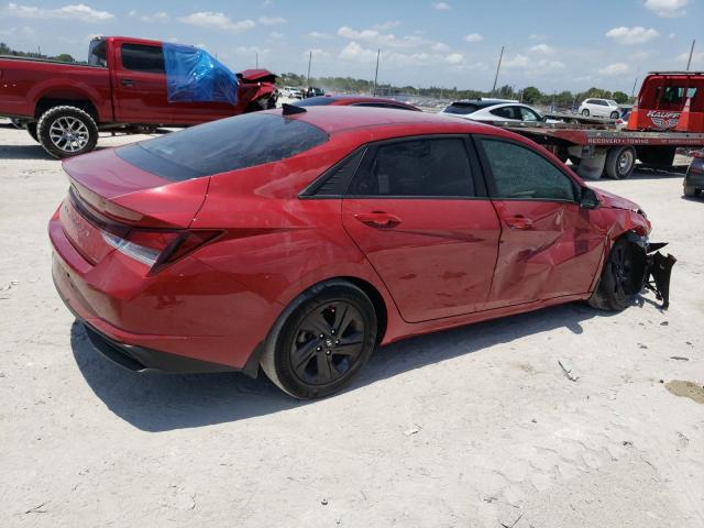 KMHLM4AG0NU310083 - 2022 HYUNDAI ELANTRA SEL RED photo 3