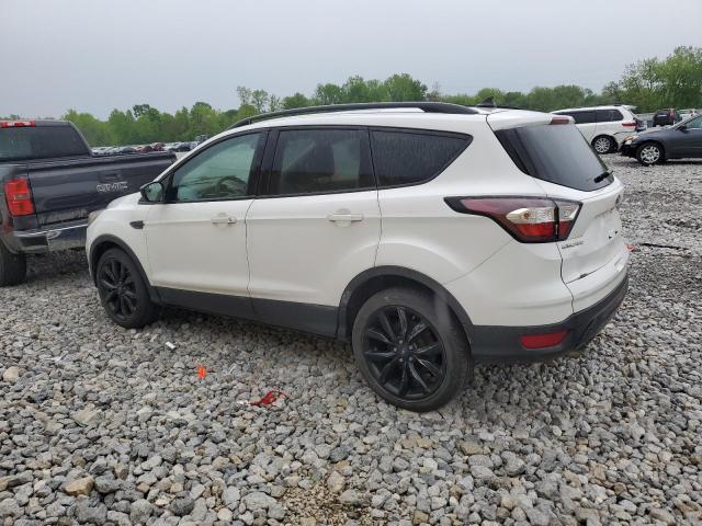 1FMCU0HD7JUC39950 - 2018 FORD ESCAPE SEL WHITE photo 2