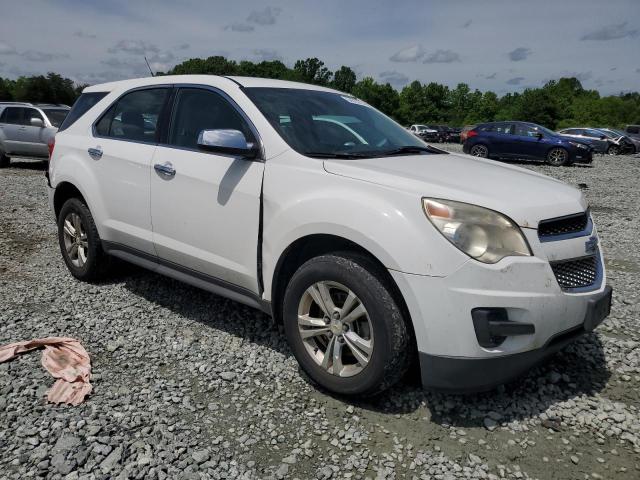 1GNALBEK0DZ107981 - 2013 CHEVROLET EQUINOX LS WHITE photo 4