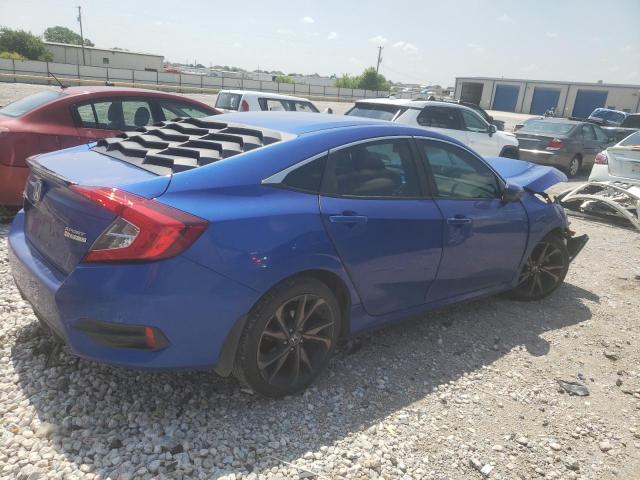 19XFC2F85LE014837 - 2020 HONDA CIVIC SPORT 蓝色 照片 3