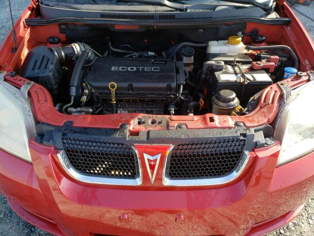 KL2TV55E49B308602 - 2009 PONTIAC G3 WAVE RED photo 11