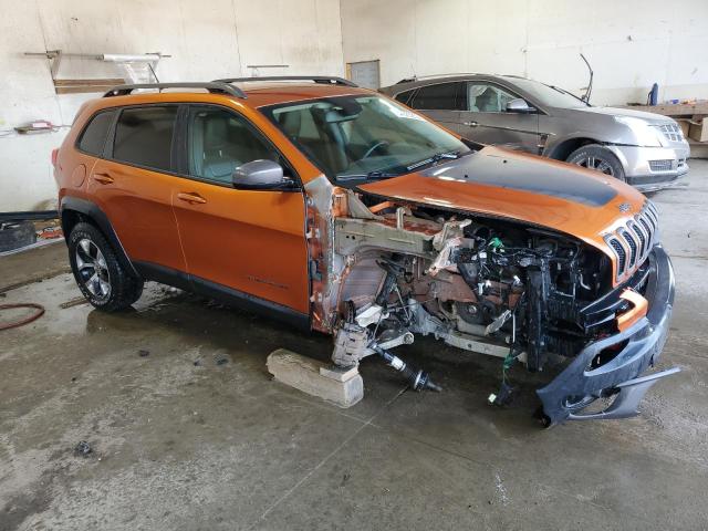 1C4PJMBS5EW276731 - 2014 JEEP CHEROKEE TRAILHAWK 橙色 照片 4