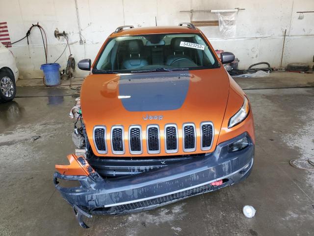 1C4PJMBS5EW276731 - 2014 JEEP CHEROKEE TRAILHAWK 橙色 照片 5