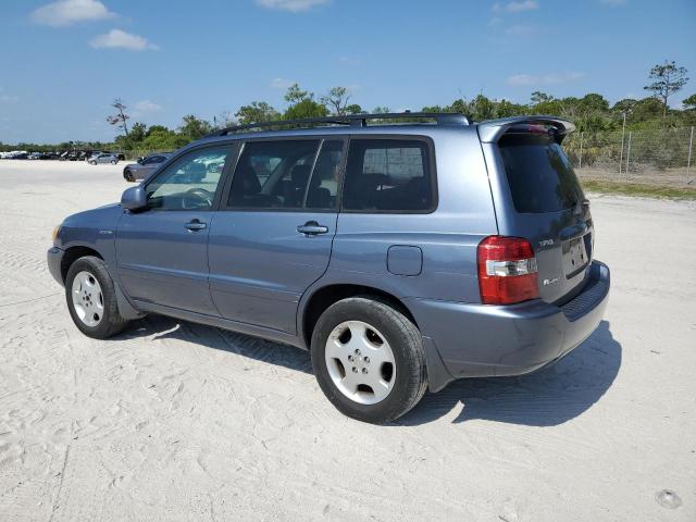 JTEEP21A540031248 - 2004 TOYOTA HIGHLANDER BLUE photo 2