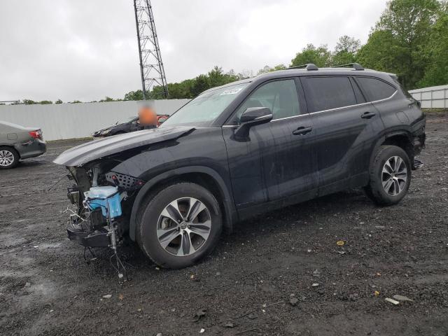 5TDGZRBH5NS221724 - 2022 TOYOTA HIGHLANDER XLE Qara foto 1