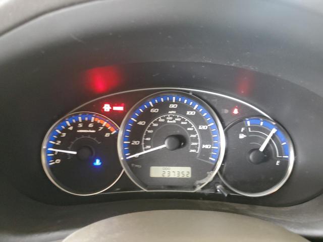 JF2SH6BC2AG788947 - 2010 SUBARU FORESTER XS Қызыл фото 9