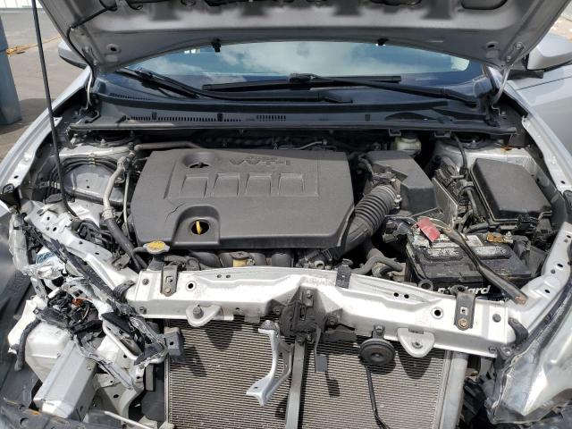 2T1BURHE5GC739351 - 2016 TOYOTA COROLLA L SILVER photo 12