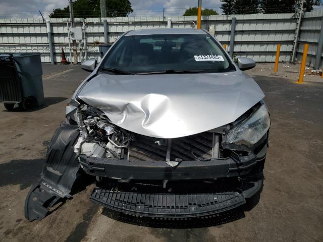 2T1BURHE5GC739351 - 2016 TOYOTA COROLLA L SILVER photo 5