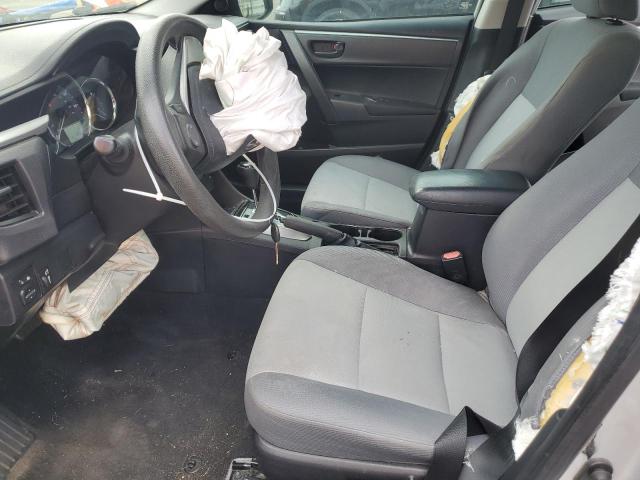 2T1BURHE5GC739351 - 2016 TOYOTA COROLLA L SILVER photo 7