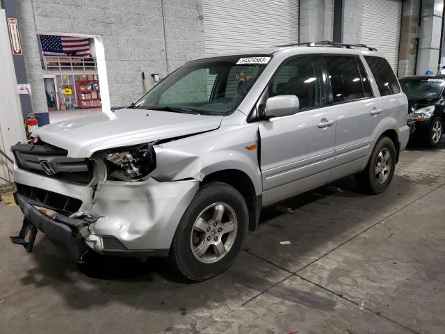 5FNYF18218B024270 - 2008 HONDA PILOT VP SILVER photo 1