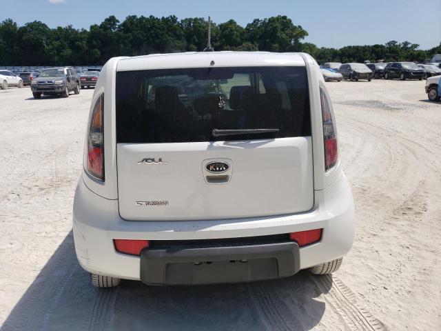 KNDJT2A21A7042628 - 2010 KIA SOUL + WHITE photo 6