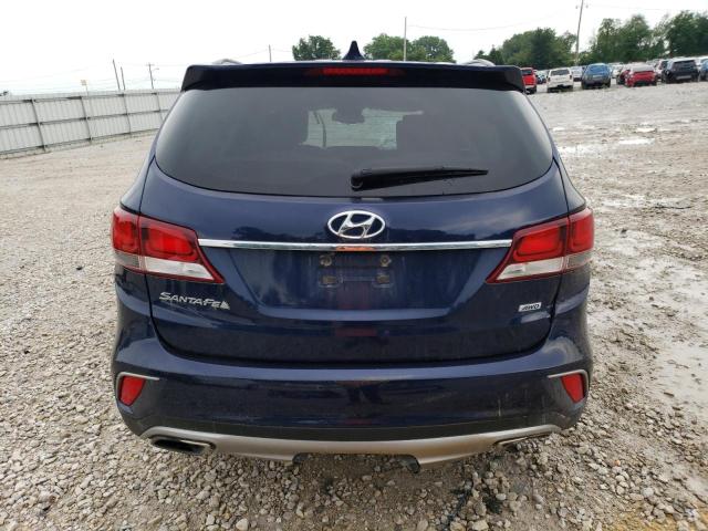 KM8SMDHF0HU189813 - 2017 HYUNDAI SANTA FE SE BLUE photo 6