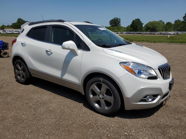 KL4CJBSB3EB519487 - 2014 BUICK ENCORE CONVENIENCE WHITE photo 4