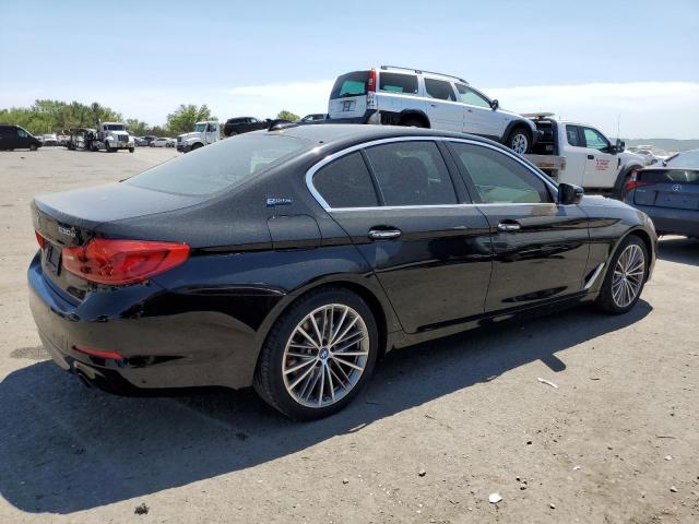 WBAJB1C54JB374612 - 2018 BMW 530XE BLACK photo 3