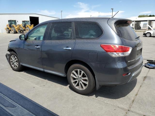 5N1AR2MN0DC645307 - 2013 NISSAN PATHFINDER S GRAY photo 2