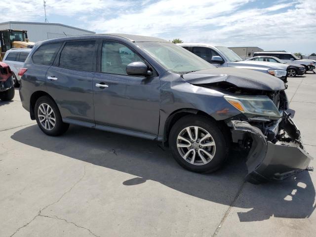 5N1AR2MN0DC645307 - 2013 NISSAN PATHFINDER S GRAY photo 4