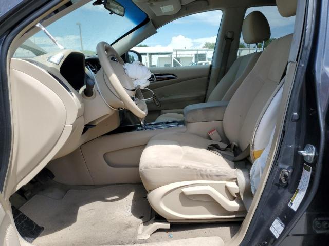 5N1AR2MN0DC645307 - 2013 NISSAN PATHFINDER S GRAY photo 7