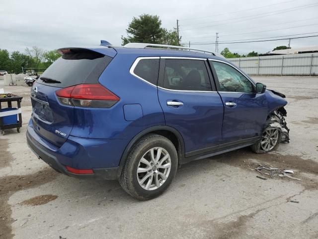 5N1AT2MV2JC787252 - 2018 NISSAN ROGUE S BLUE photo 3