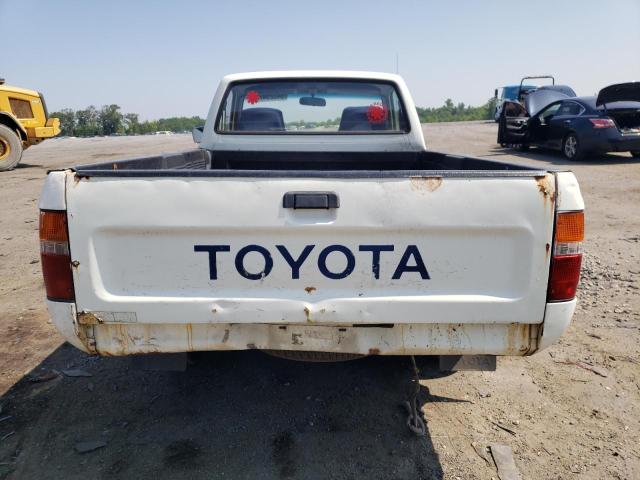 4TARN81A0PZ079427 - 1993 TOYOTA PICK UP 1/2 TON SHORT WHEELBASE STB WHITE photo 6