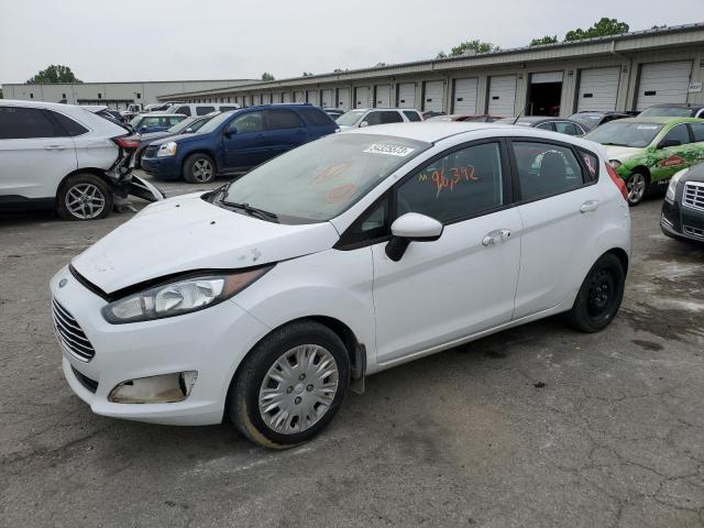 3FADP4TJ0EM132324 - 2014 FORD FIESTA 5D S WHITE photo 1