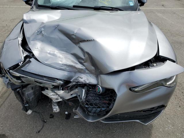 ZASFAKBN3J7B59722 - 2018 ALFA ROMEO STELVIO TI SILVER photo 11