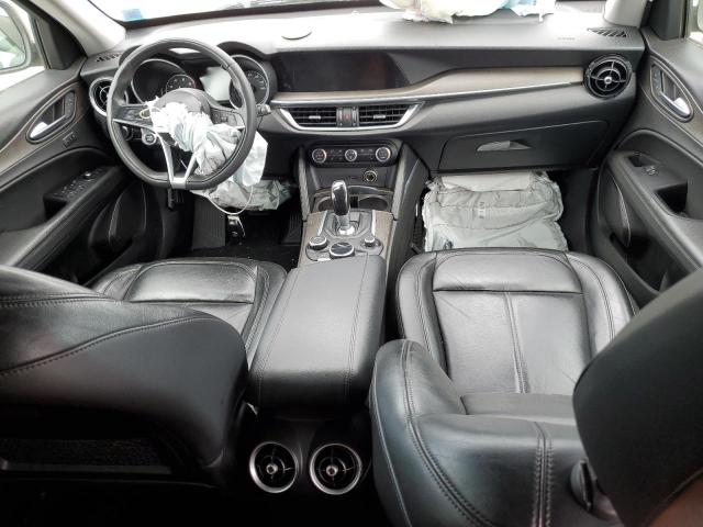 ZASFAKBN3J7B59722 - 2018 ALFA ROMEO STELVIO TI SILVER photo 8
