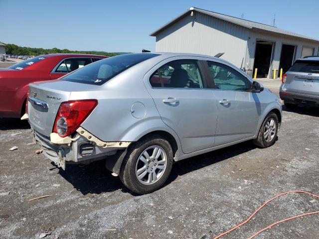 1G1JC5SH4C4189365 - 2012 CHEVROLET SONIC LT GRAY photo 3