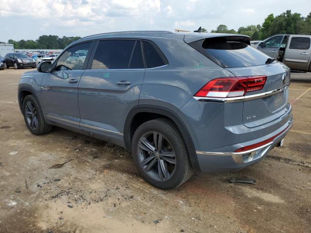 1V2PE2CA2MC229296 - 2021 VOLKSWAGEN ATLAS CROS SE GRAY photo 2