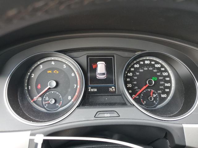 1V2PE2CA2MC229296 - 2021 VOLKSWAGEN ATLAS CROS SE GRAY photo 9