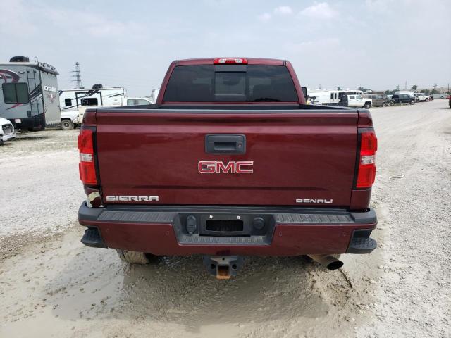 1GT12UEG2GF297761 - 2016 GMC SIERRA K2500 DENALI BURGUNDY photo 6